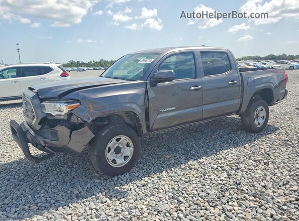 5TFCZ5AN2MX256597 2021 TOYOTA TACOMA Gray Задня ліва чверть