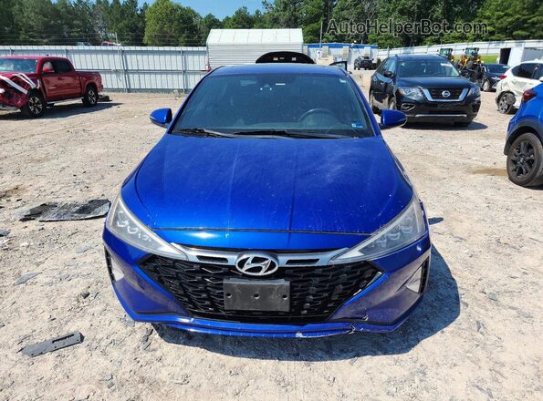 KMHD04LB1LU993975 2020 HYUNDAI ELANTRA Blue Vista trasera