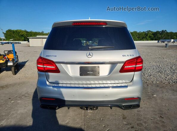 4JGDF7FEXHA990331 2017 MERCEDES-BENZ GLS-CLASS Silver წინა სალონის ხედი