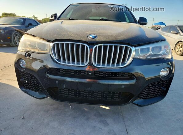 5UXXW5C58G0N92953 2016 BMW X4 Black Rear view