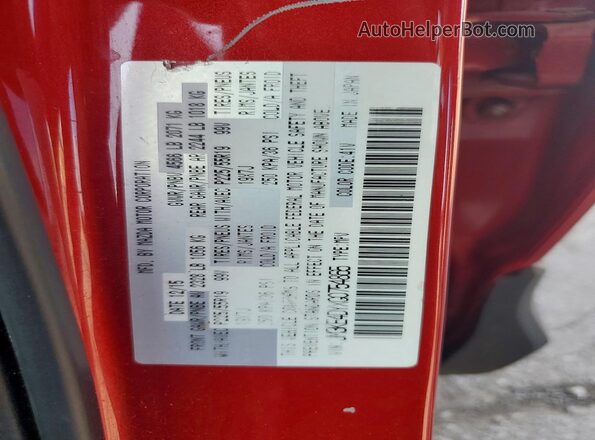 JM3KE4DYXG0754865 2016 MAZDA CX-5 Red Widok wnętrza 360 stopni