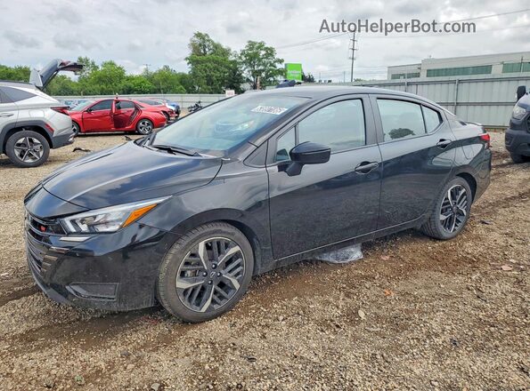 3N1CN8FV0RL920102 2024 NISSAN VERSA Черный Задняя левая четверть
