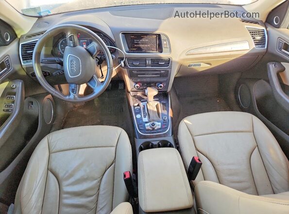 WA1L2AFP7HA060570 2017 AUDI Q5 White Սարքավորումների վահանակի տեսք