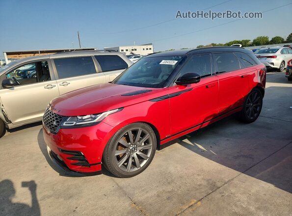 SALYM2RV6JA700241 2018 LAND ROVER RANGE Красный Задняя левая четверть