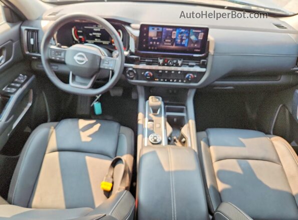 5N1DR3CE3TC219856 2026 NISSAN PATHFINDER Blue Սարքավորումների վահանակի տեսք