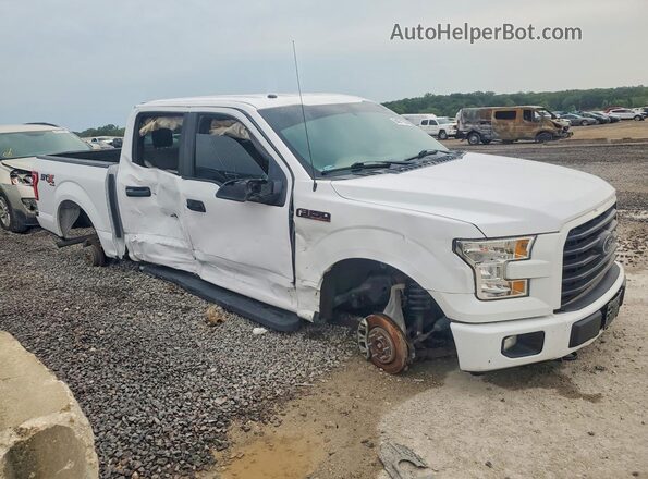1FTEW1EG2HKC98888 2017 FORD F150 White Widok z przodu