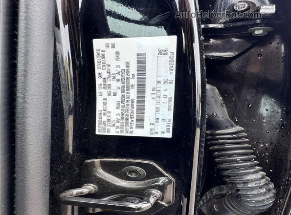 1FTEW1EF0HFA91903 2017 FORD F150 Black უკანა სალონის ხედი