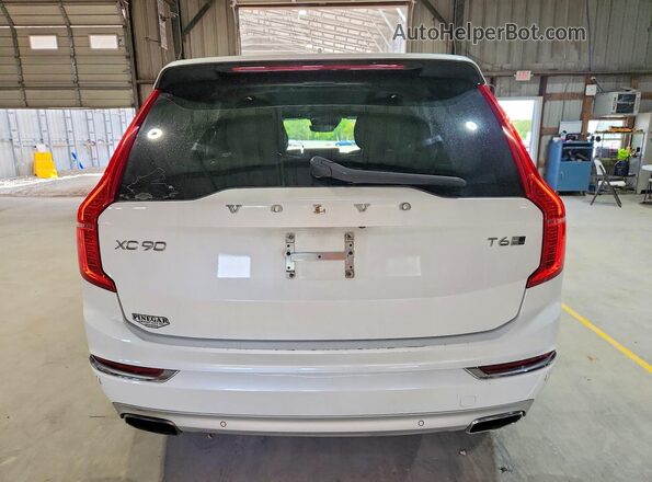YV4A22PL4K1493962 2019 VOLVO XC90 White Вид салону спереду