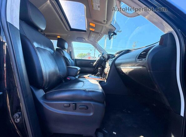JN8AY2NE1J9731471 2018 NISSAN ARMADA Charcoal Front view