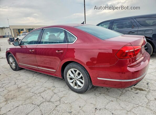 1VWAT7A33GC012050 2016 VOLKSWAGEN PASSAT Maroon Задня права чверть