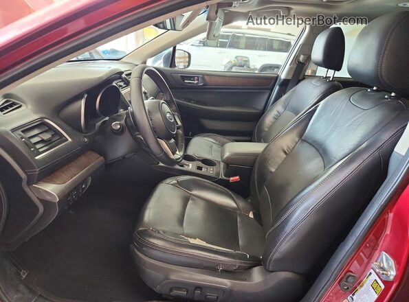 4S4BSANC0J3240818 2018 SUBARU OUTBACK Maroon Dashboard view