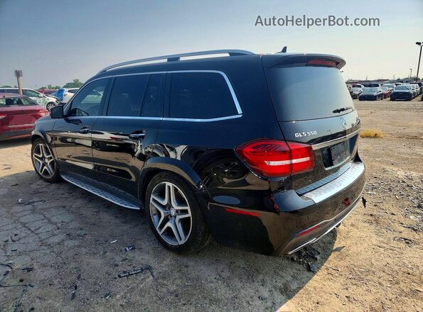 4JGDF7DE7HA885765 2017 MERCEDES-BENZ GLS Black Trasero derecho