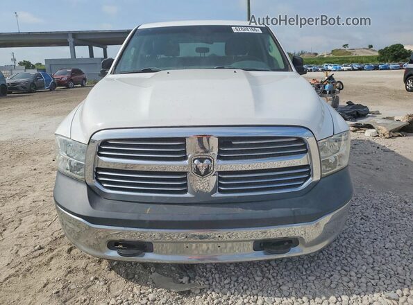 1C6RR7KM9JS120768 2018 RAM 1500 Белый Вид сзади