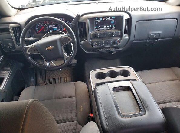 2GCRCPEC3K1161993 2019 CHEVROLET SILVERADO Silver Սարքավորումների վահանակի տեսք