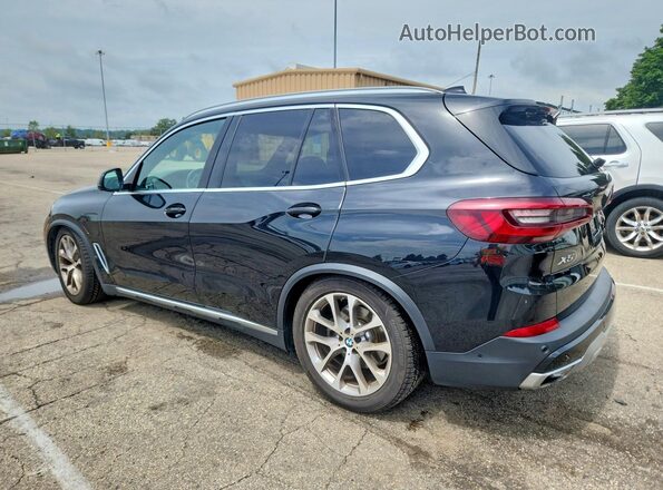 5UXTA6C08M9D53551 2021 BMW X5 Black Հետևի աջ