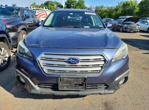 4S4BSACC5G3233522 2016 SUBARU OUTBACK Синий Вид сзади