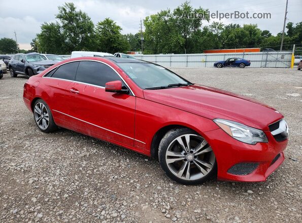 WDDKJ6FB0GF323799 2016 MERCEDES-BENZ E Red Vista frontal