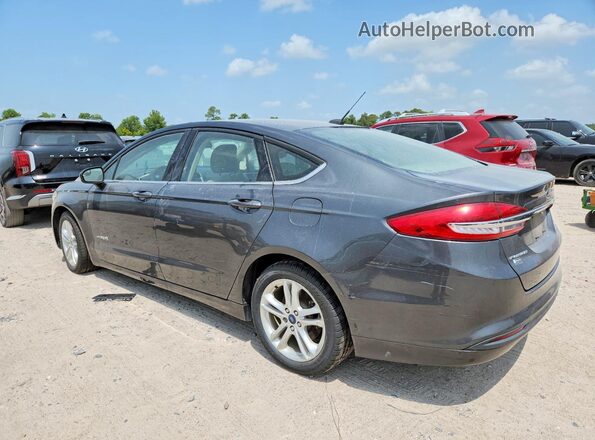 3FA6P0LU1JR197160 2018 FORD FUSION Серый Задняя правая четверть