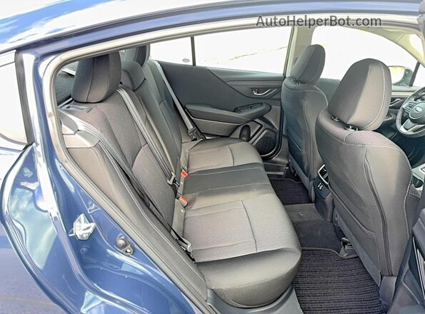 4S3BWAD60S3032816 2025 SUBARU LEGACY Blue Widok wnętrza z przodu