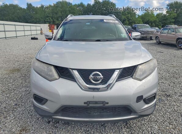 KNMAT2MT6GP609249 2016 NISSAN ROGUE Silver Հետևի տեսք