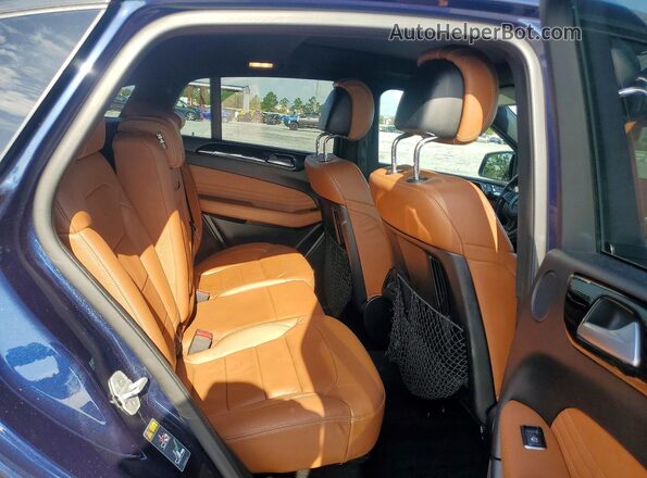 4JGED6EB5GA043692 2016 MERCEDES-BENZ GLE Синий Вид подкапотного пространства