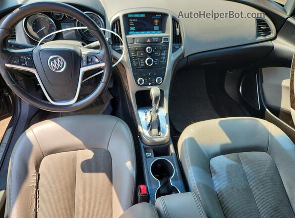 1G4PP5SK5G4102009 2016 BUICK VERANO Charcoal Instrument cluster view