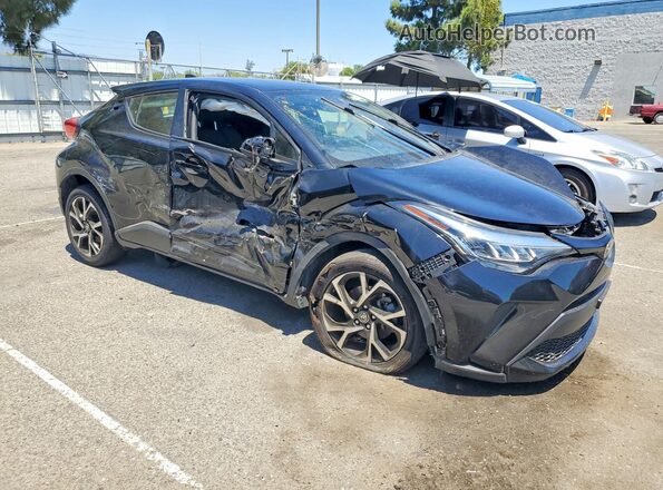 JTNKHMBX8L1070410 2020 TOYOTA C-HR Black Front view
