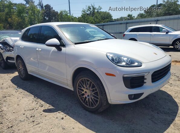WP1AA2A22GLA04751 2016 PORSCHE CAYENNE White Vista frontal