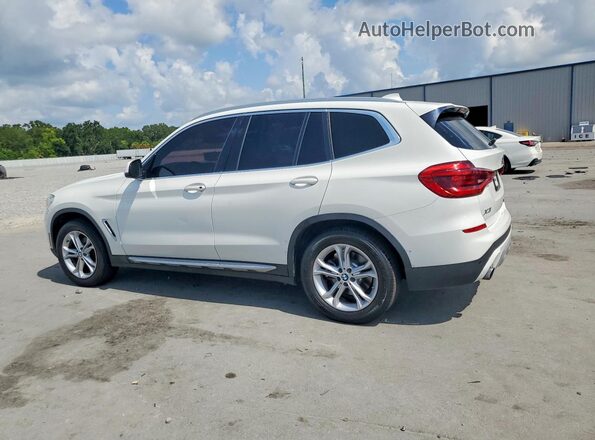 5UXTY3C09L9B62388 2020 BMW X3 White Задня права чверть