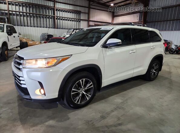 5TDBZRFH1HS363576 2017 TOYOTA HIGHLANDER White Задня ліва чверть