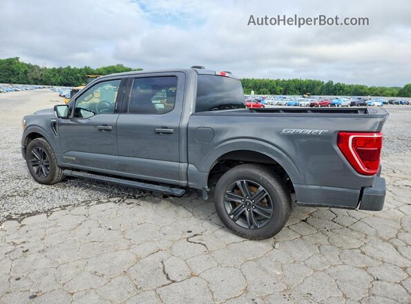 1FTFW1CD4MFD03489 2021 FORD F150 Gray Задня права чверть