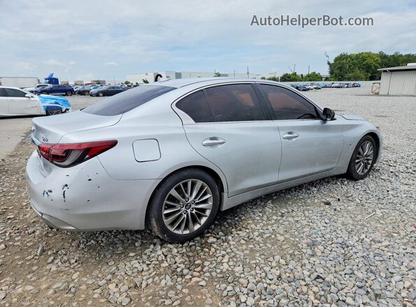 JN1EV7AP8KM511966 2019 INFINITI Q50 Silver Передня права чверть