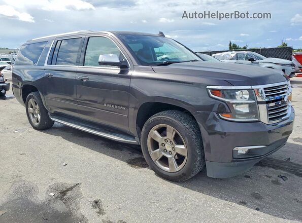 1GNSKJKC9HR149313 2017 CHEVROLET SUBURBAN Серый Вид спереди