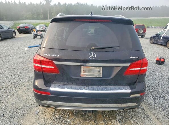 4JGDF6EE2HA896861 2017 MERCEDES-BENZ GLS Blue Widok wnętrza z przodu