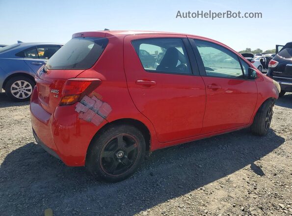 VNKKTUD30GA062568 2016 TOYOTA YARIS Red Առջևի աջ