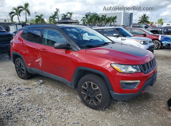 3C4NJDDB5JT501489 2018 JEEP COMPASS Red Front view