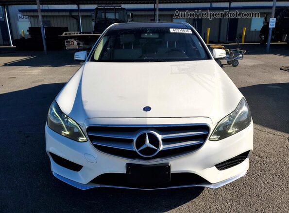 WDDHF6HBXGB254751 2016 MERCEDES-BENZ E White Հետևի տեսք