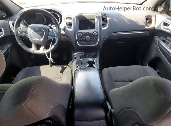 1C4RDJAG5KC738682 2019 DODGE DURANGO Black Սարքավորումների վահանակի տեսք