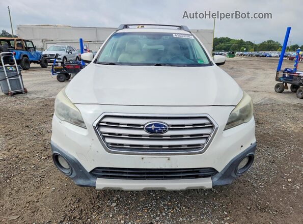 4S4BSBNC8G3219794 2016 SUBARU OUTBACK White Widok z tyłu