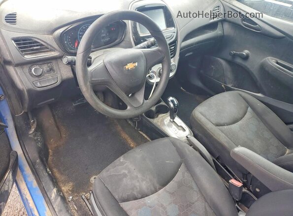 KL8CB6SA6HC791914 2017 CHEVROLET SPARK Blue Widok zestawu wskaźników