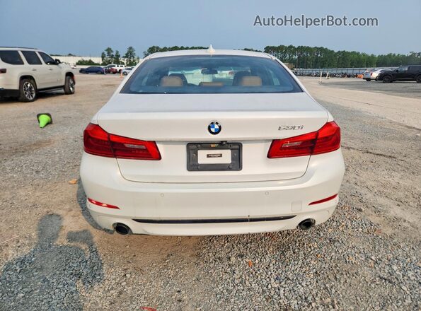 WBAJA5C51KBX87809 2019 BMW 5 SERIES White Вид салону спереду