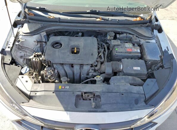 5NPD84LF7KH463213 2019 HYUNDAI ELANTRA White Շարժիչի բաժամունքի տեսք