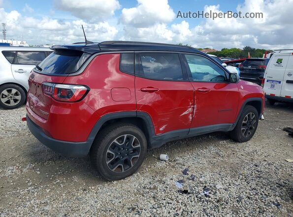 3C4NJDDB5JT501489 2018 JEEP COMPASS Red Front right