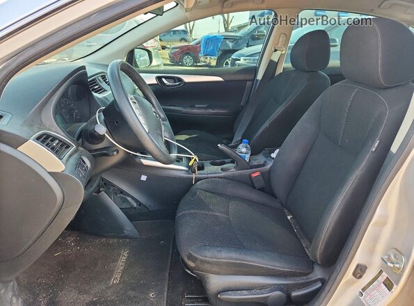 3N1AB7AP3GY271950 2016 NISSAN SENTRA Серебряный Вид панели приборов