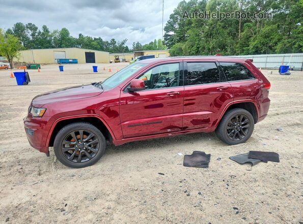 1C4RJFAG9JC190822 2018 JEEP CHEROKEE Темно-бордовый Задняя левая четверть