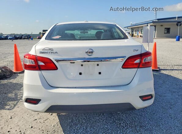 3N1AB7AP5HY307803 2017 NISSAN SENTRA White Widok wnętrza z przodu