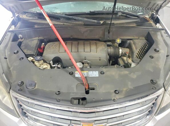 1GNKRHKD6GJ204486 2016 CHEVROLET TRAVERSE Silver Vista de la etiqueta del VIN
