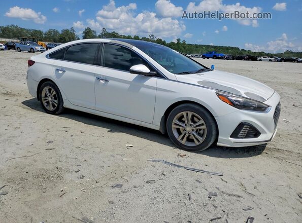 5NPE34AF3JH720548 2018 HYUNDAI SONATA White Вид спереду