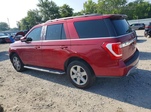 1FMJU1HT8JEA22096 2018 FORD EXPEDITION Red Задня права чверть