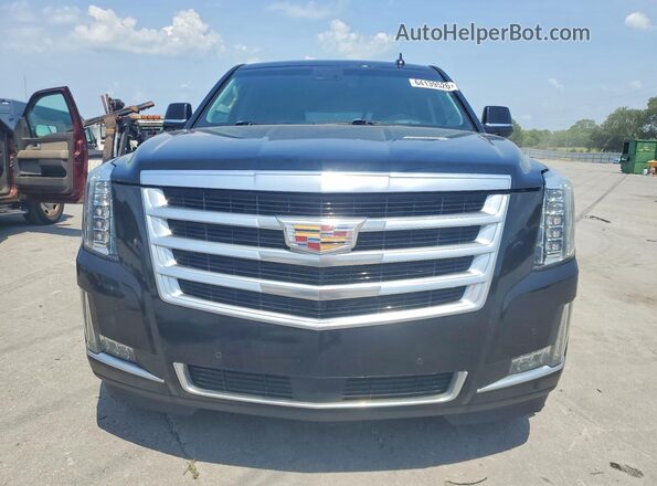 1GYS4JKJ7GR262574 2016 CADILLAC ESCALADE Черный Вид сзади